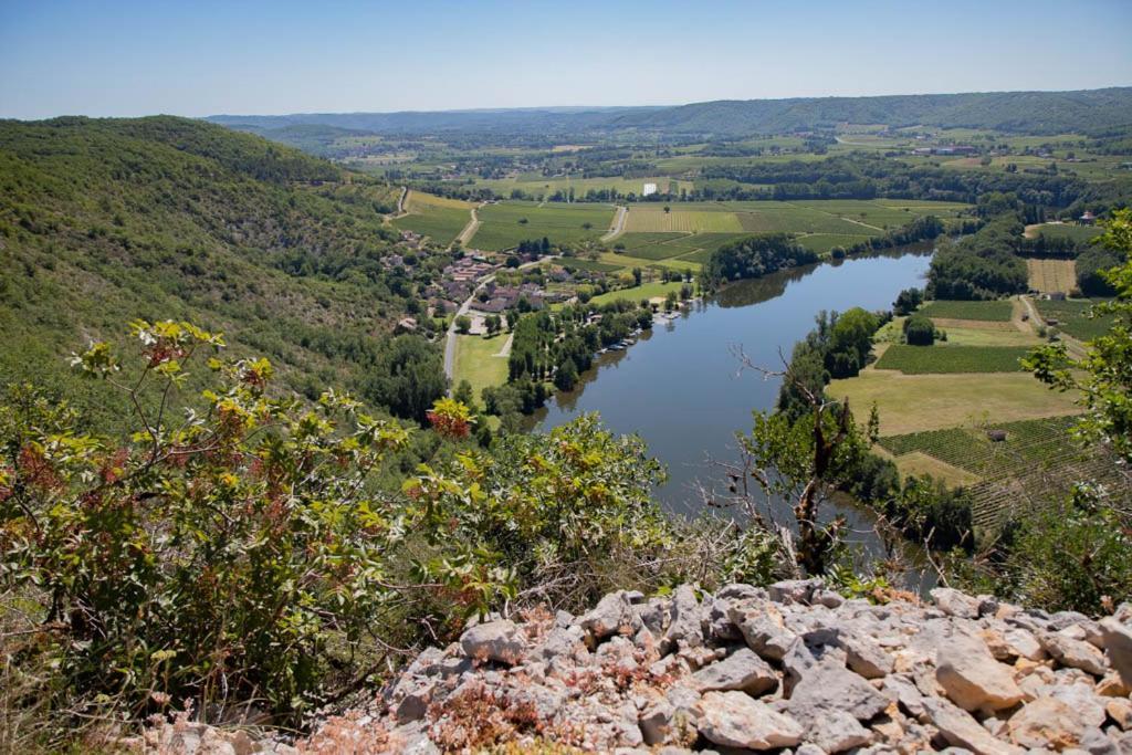 La Taniere Des Druides Villa Luzech Exteriör bild